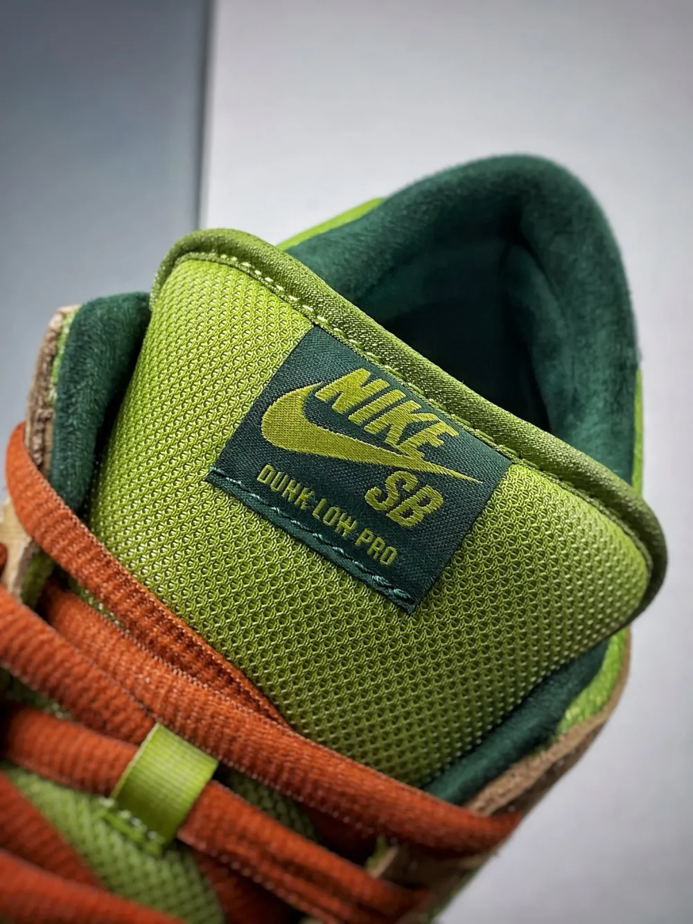 Dunk SB Low “Dinner Plate” Green Top Version Reps - etkick reps