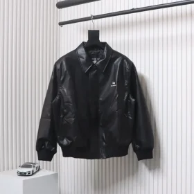 Balenciaga Quilted Leather Jacket TAXI