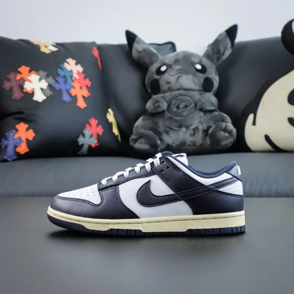 Dunk Low Midnight Navy Navy Blue Top Shoes - etkick reps