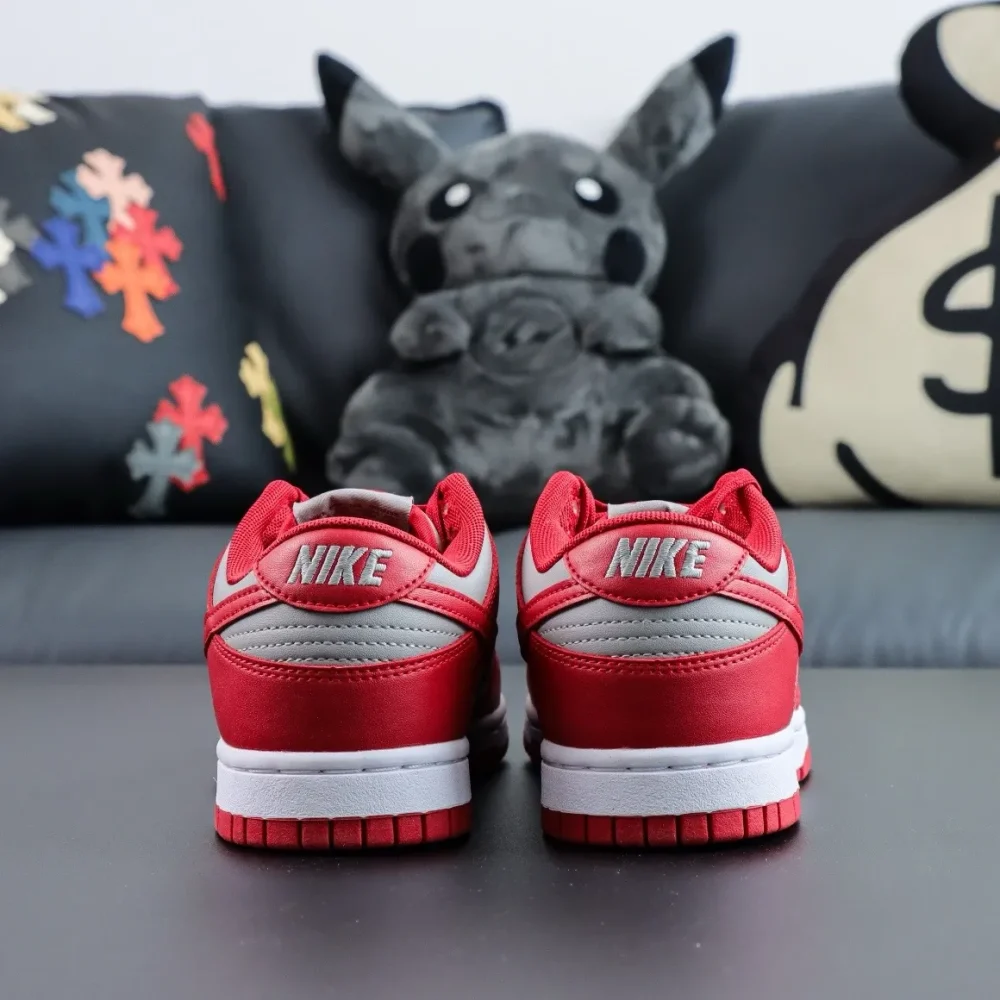 Dunk Low Retro Mid Grey Varsity Red Replica - etkick reps