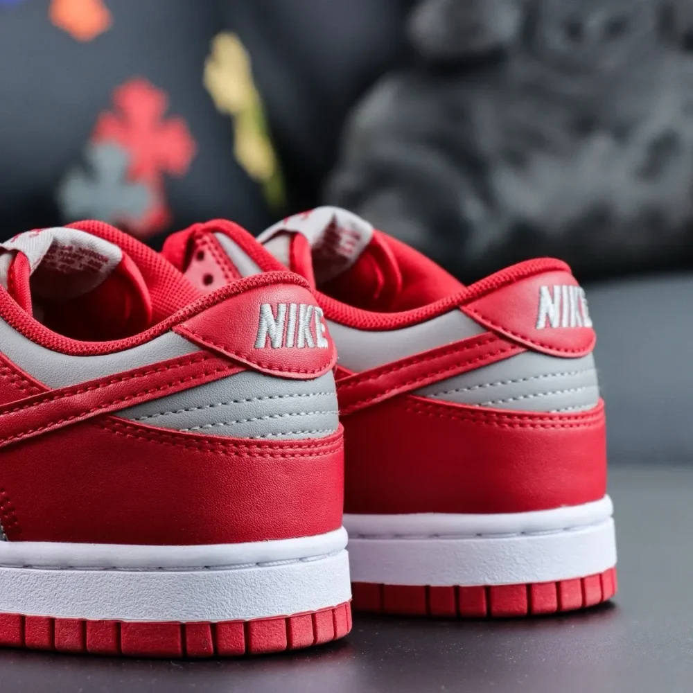 Dunk Low Retro Mid Grey Varsity Red Replica - etkick reps