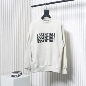 Fear Of God Essential Sweatshirt with Three Rows of Letters