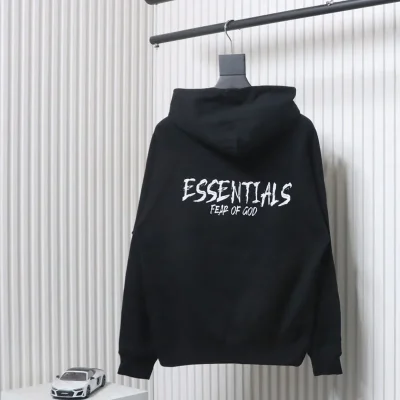 Fear Of God Hoodie With Hand-Painted Lettering Print - etkick reps