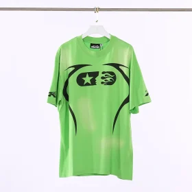 Hellstar Warm-Up T-Shirt Neon Green