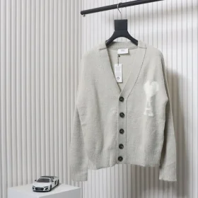 AMI Cloud Mohair Cardigan