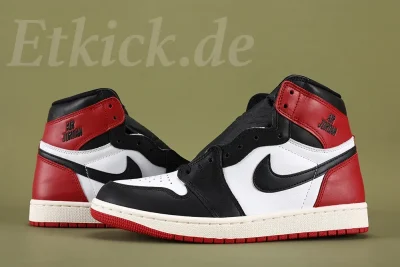 Air Jordan 1 High OG “Black Toe Reimagined” Best Version - etkick reps