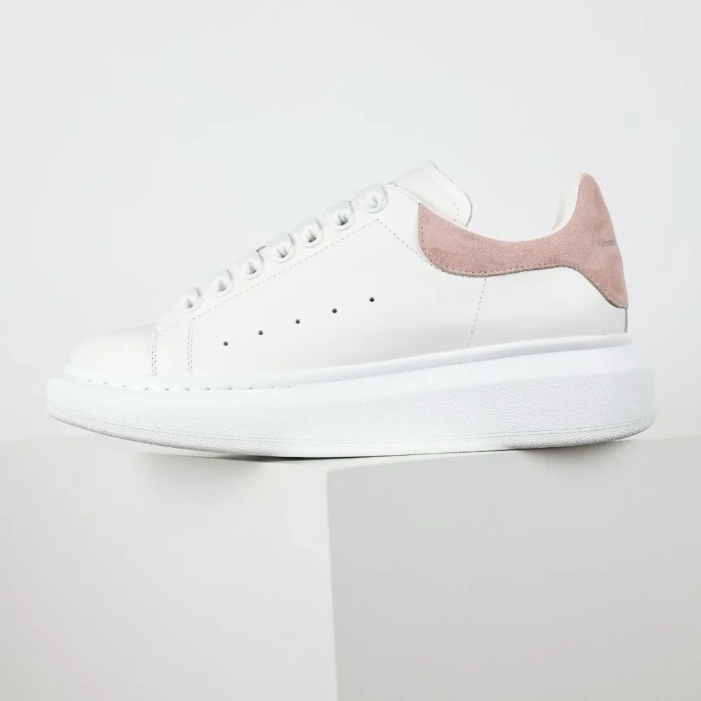 Alexander McQueen Oversized Sneaker White/Patchouli for Women - etkick reps