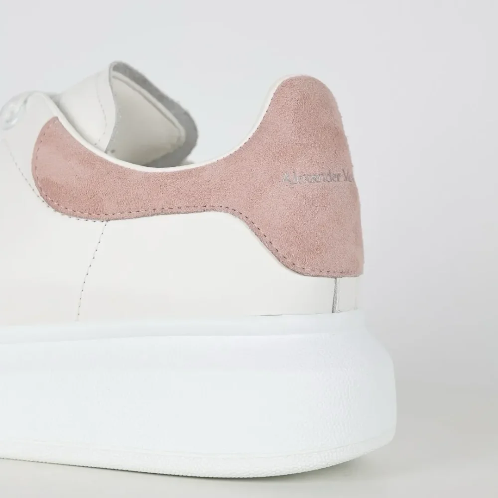 Alexander McQueen Oversized Sneaker White/Patchouli for Women - etkick reps