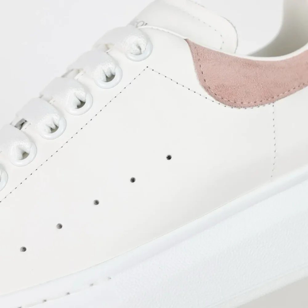 Alexander McQueen Oversized Sneaker White/Patchouli for Women - etkick reps