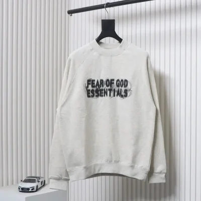 Fear Of God Sweatshirt With Logo And Smoky Letters - etkick reps