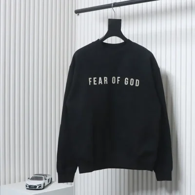 Fear Of God Sweatshirt with Letter Print - etkick reps