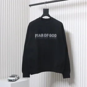 Fear Of God Sweatshirt with Shadow Letter Logo