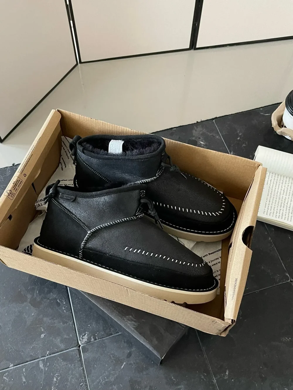 Handmade Newm men’s shoes in black - etkick reps