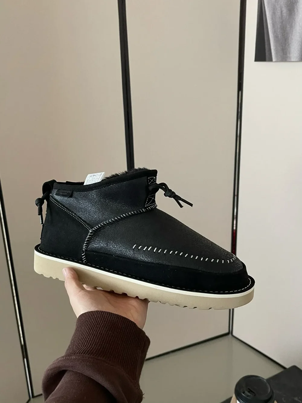 Handmade Newm men’s shoes in black - etkick reps