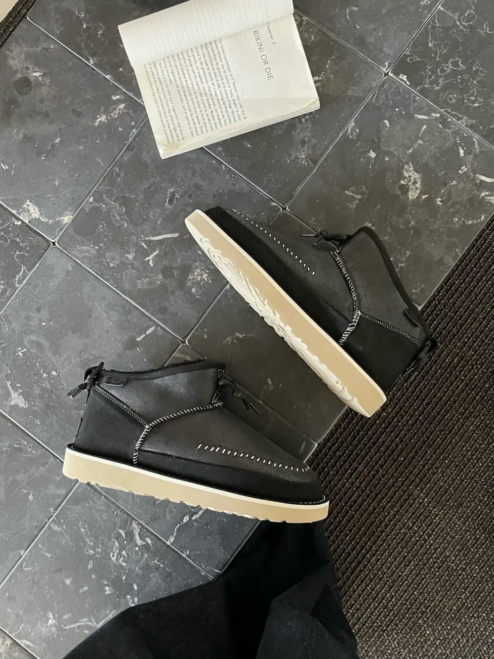 Handmade Newm men’s shoes in black - etkick reps