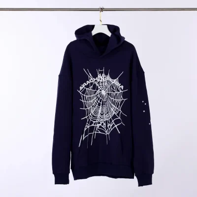 Sp5der Arach NY Phobia Hoodie Navy - etkick reps