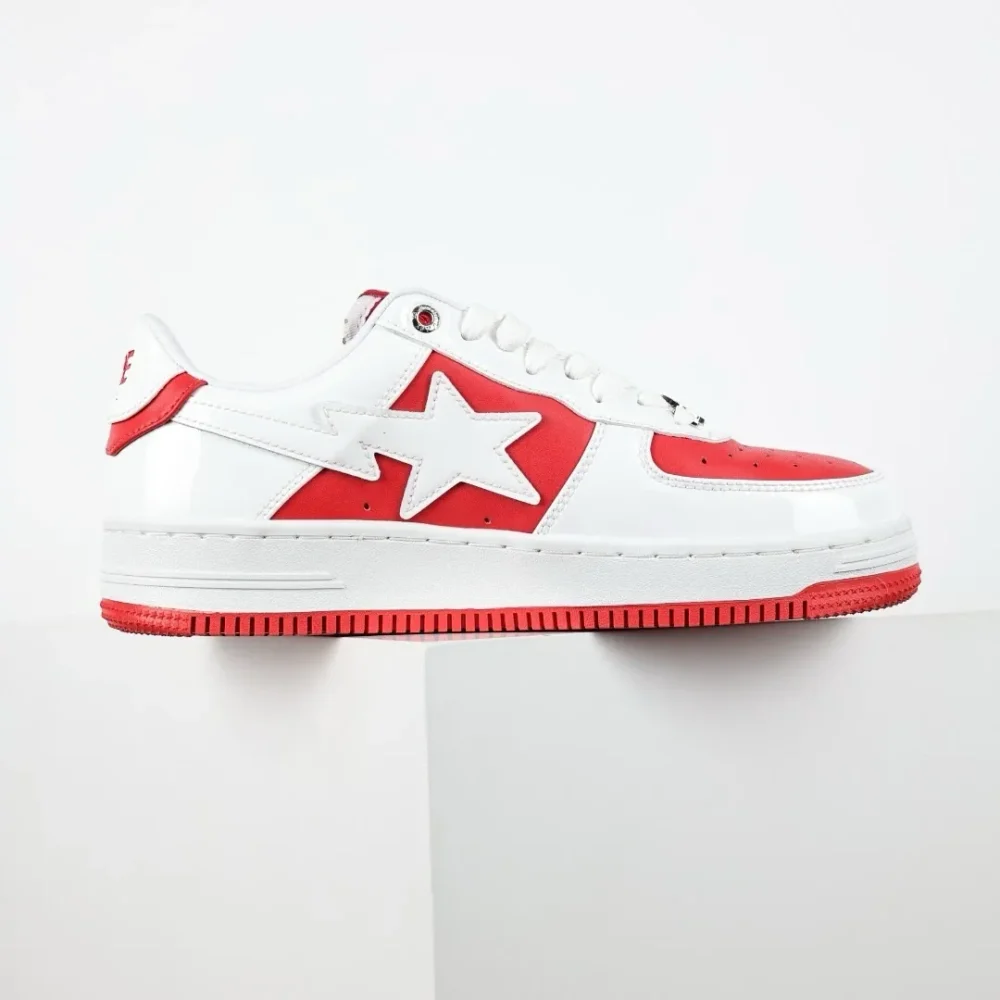 A BATHING APE STA SUEDE HEEL – WHITE - etkick reps