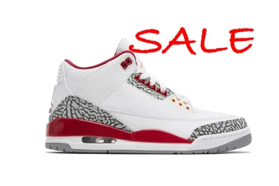 AIR JORDAN 3 RETRO “CARDINAL RED” special edition - etkick reps