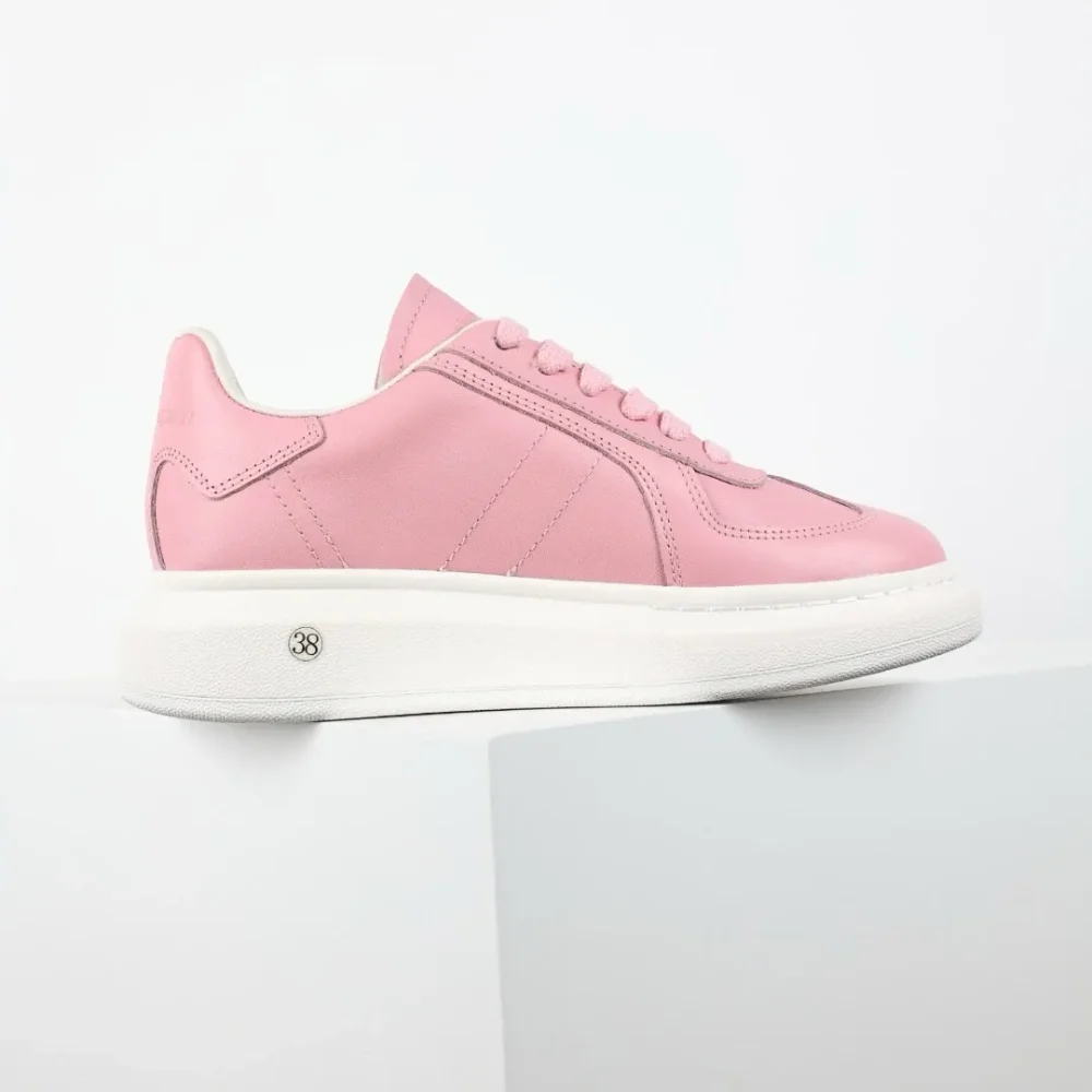 Alexander McQueen Low-Top-Sneaker Rosa - etkick reps