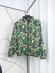 BAPE X Saint Michael Ribbon Camouflage Jacket