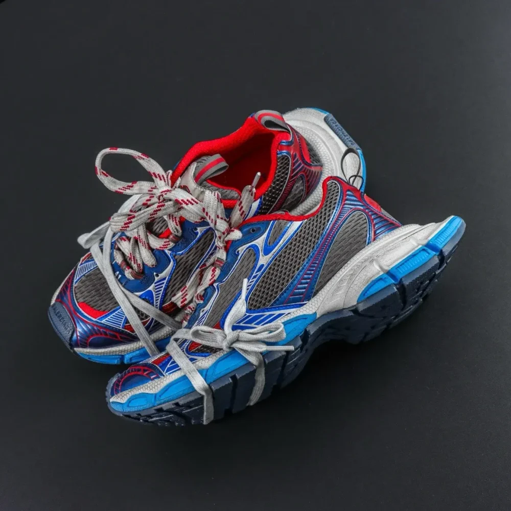 Balenciaga 3XL Gray Blue Red 2.0 - etkick reps