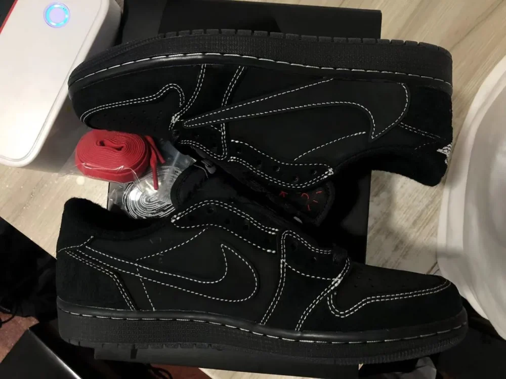 Jordan 1 Low Travis Scott Black Phantom Special Offer - etkick reps