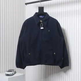 Polar Fleece Harrington Coat