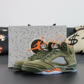 Air Jordan 5 Retro ‘Olive’ BEST Reps