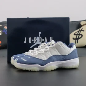 Best Jordan 11 Low Diffused Blue White