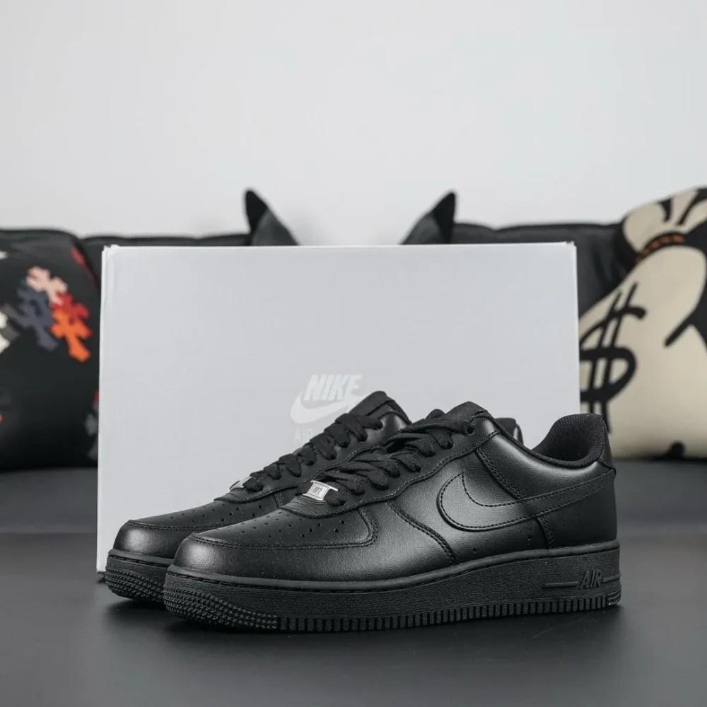 Air Force 1 FlyEase Triple Black Low Top - etkick reps