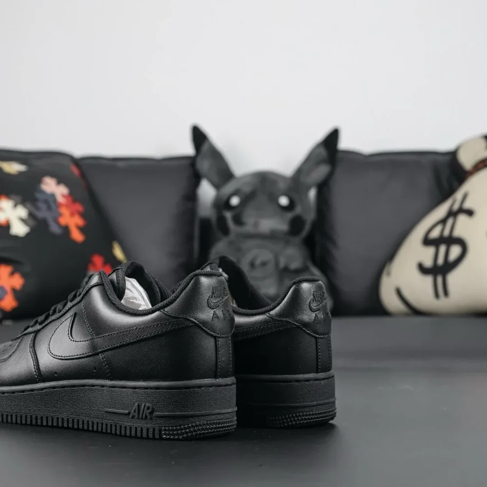 Air Force 1 FlyEase Triple Black Low Top - etkick reps