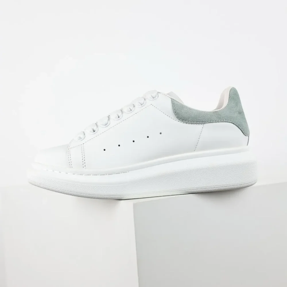 Alexander McQueen White Shoes “Mint Green” - etkick reps