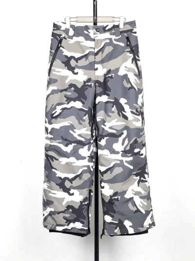 Balenciaga Ski Pants With Camouflage Pattern - etkick reps