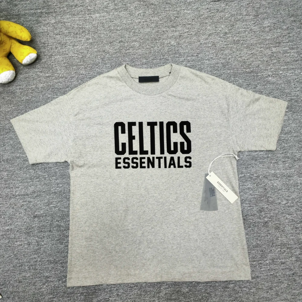 FOG Essentials x NBA Essentials Heat Tee Crew Neck Short Sleeve Black - Image 11
