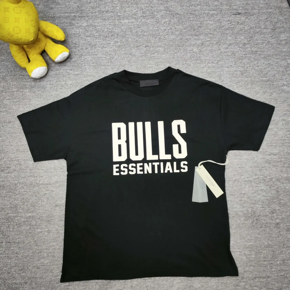 FOG Essentials x NBA Essentials Heat Tee Crew Neck Short Sleeve Black