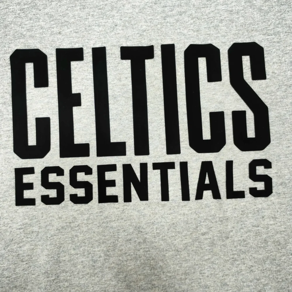 FOG Essentials x NBA Essentials Heat Tee Crew Neck Short Sleeve Black - Image 18