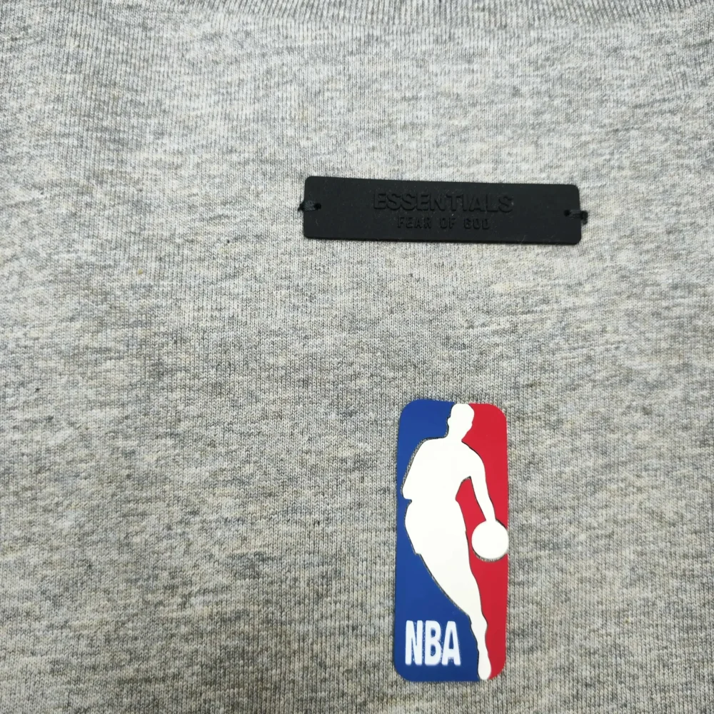 FOG Essentials x NBA Essentials Heat Tee Crew Neck Short Sleeve Black - Image 19