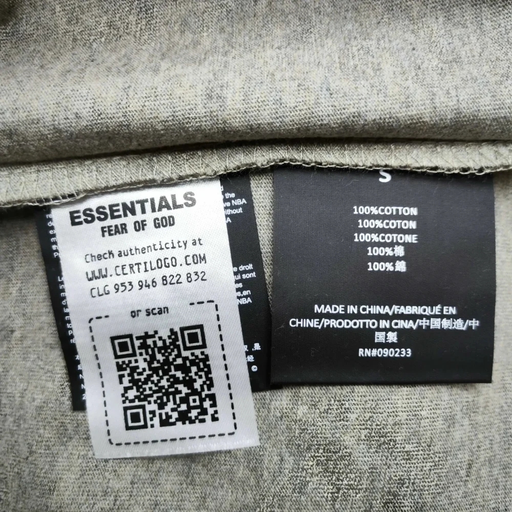 FOG Essentials x NBA Essentials Heat Tee Crew Neck Short Sleeve Black - Image 22