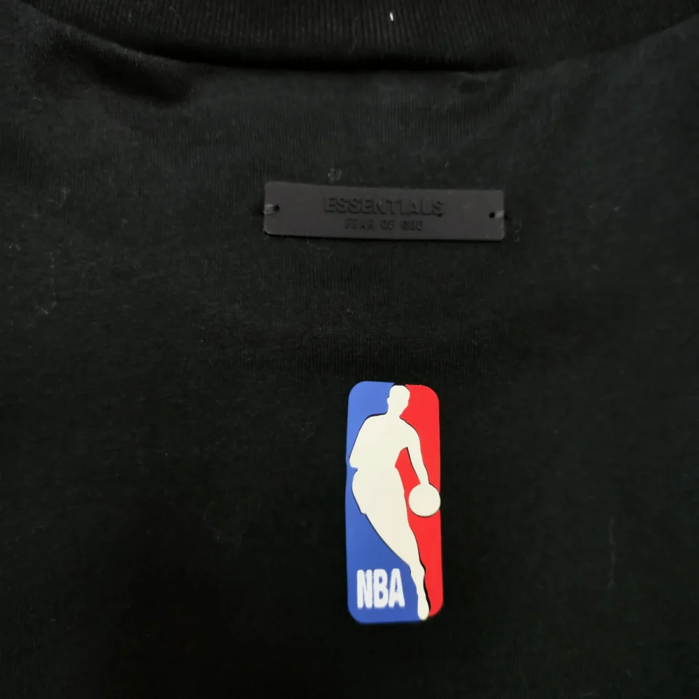 FOG Essentials x NBA Essentials Heat Tee Crew Neck Short Sleeve Black - Image 10