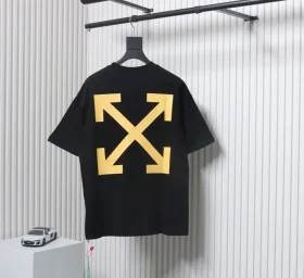 OFF-WHITE T-shirt with oil painting print by Angel Caravaggio
