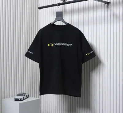 Balenciaga T-Shirt With Logo Print And Embroidery - etkick reps