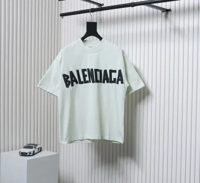 Balenciaga T-Shirt With Logo Print And Lettering - etkick reps