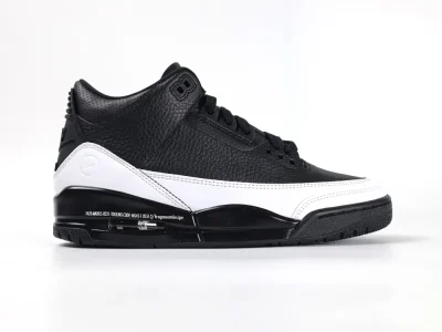 Fragment Design x Air Jordan 3 Black and White - etkick reps
