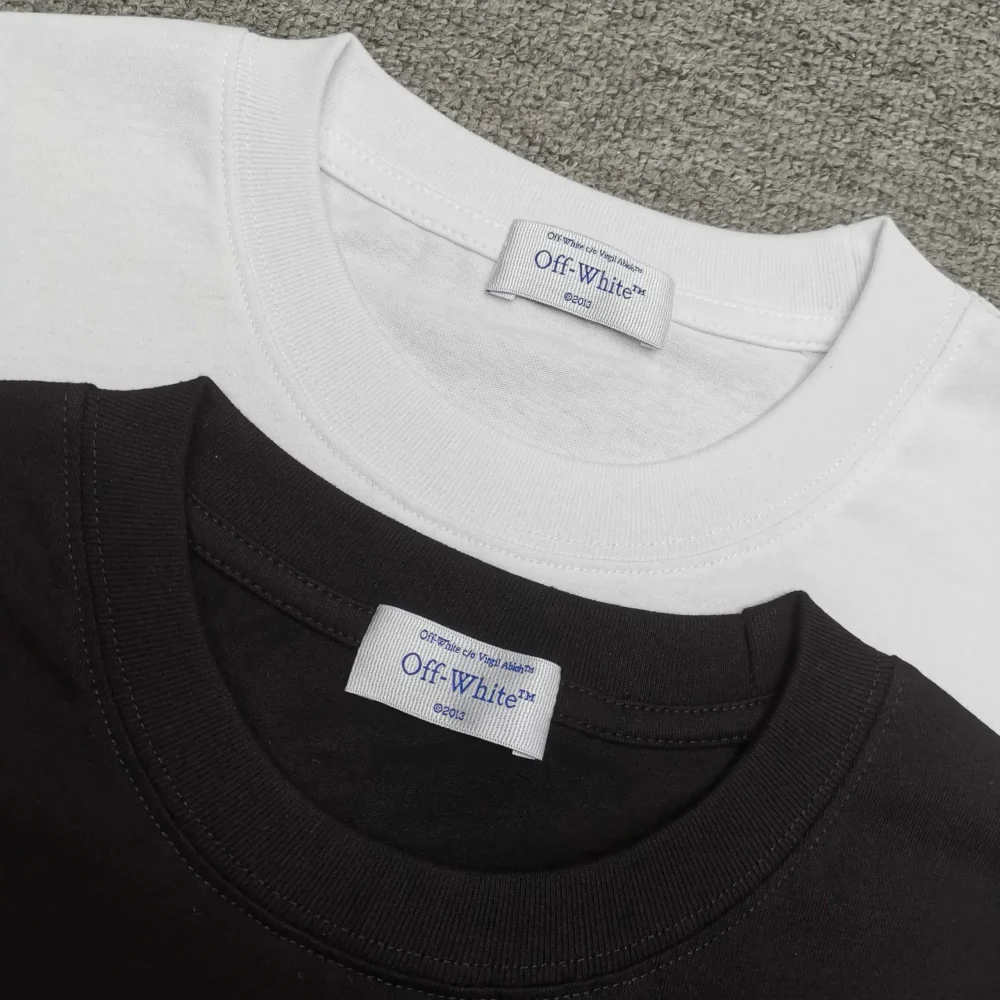 OFF WHITE Cream Colored Loose Fitting T-Shirt - etkick reps