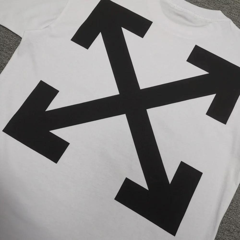 OFF WHITE Cream Colored Loose Fitting T-Shirt - etkick reps