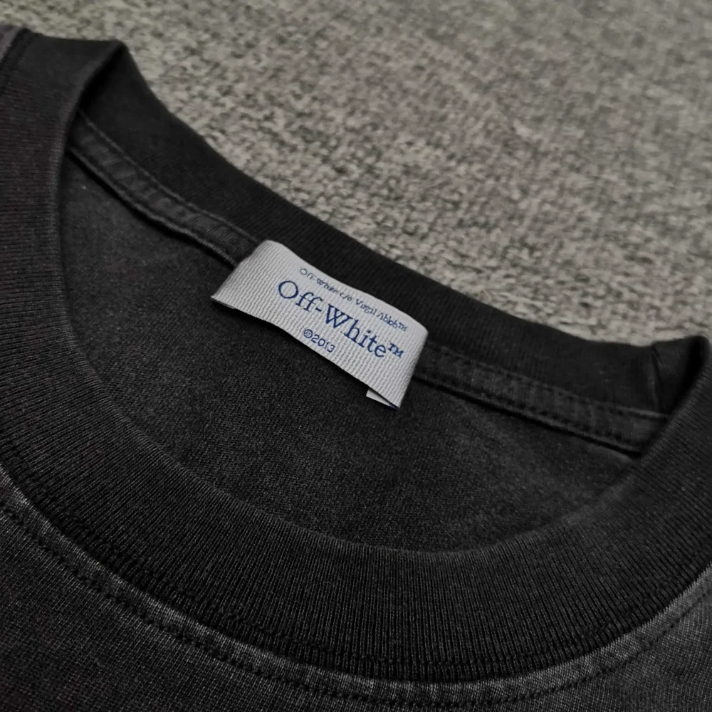 OFF WHITE Tricou Statue Print Black - etkick reps