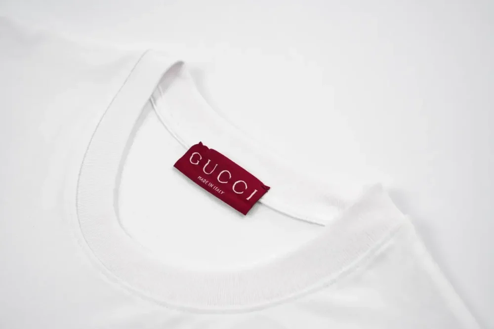 1921 Pink G Letter Printed Short Sleeve White - etkick reps