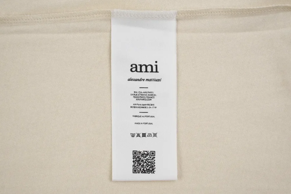 AMI Towel Embroidery Short Sleeve Black - etkick reps