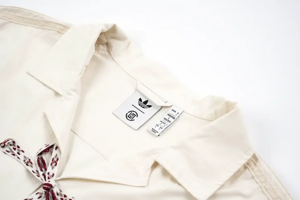 Adidas CLOT Co-Branded Short-Sleeve Shirt With Bow - etkick reps