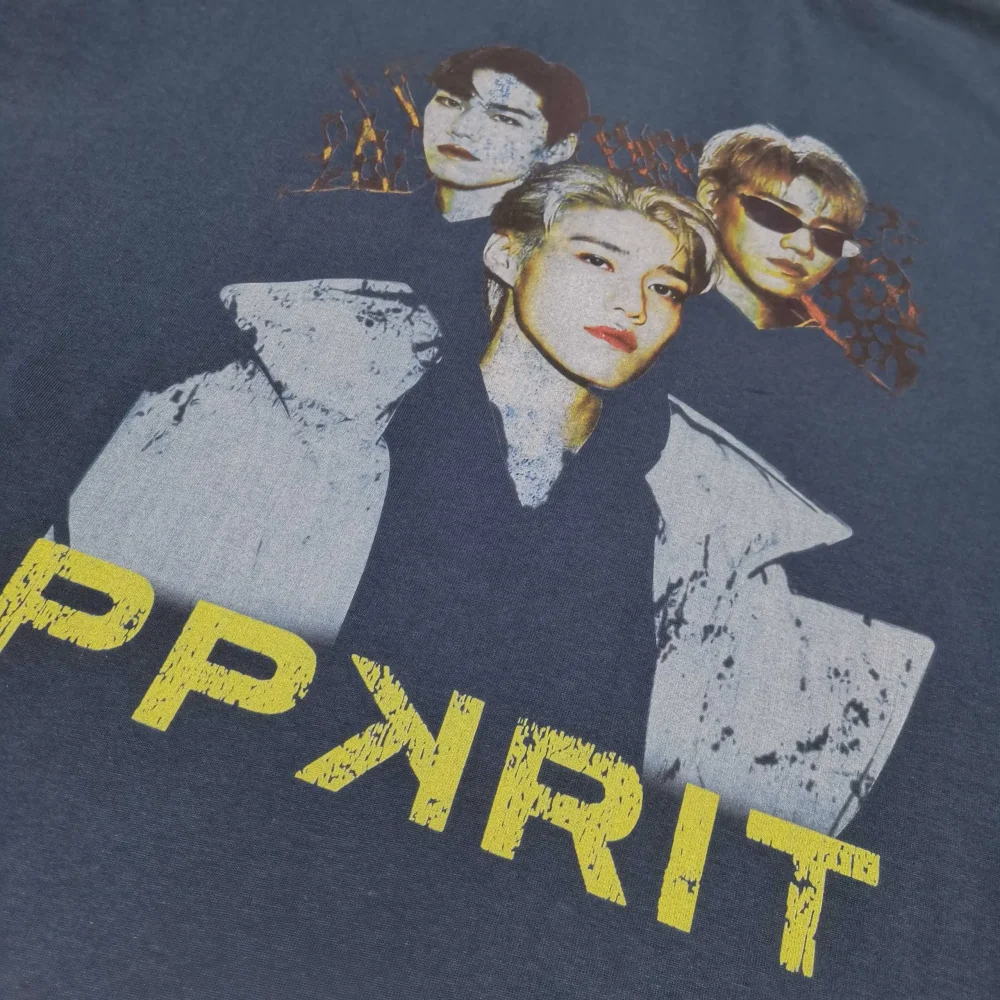 Balenciaga Ambassador Fanclub Series – PP Krit Oversized T-Shirt Dark Blue - etkick reps